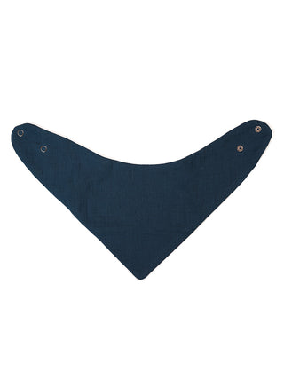 Muslin Bib- Teal Blue