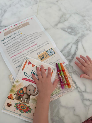 Tiny Explorer Cultural Discovery Kit: South Asia