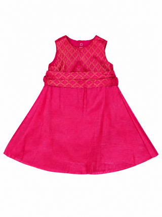Archive Twirl and Play Skirt-Pink Silk