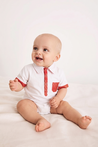 The Malabar Collared Romper