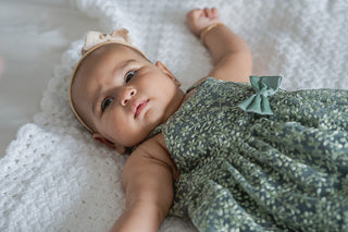 The Mori Sage Lace Dress