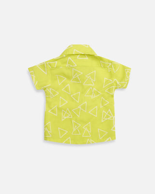 Wander and Play- Boys Yellow Triangle